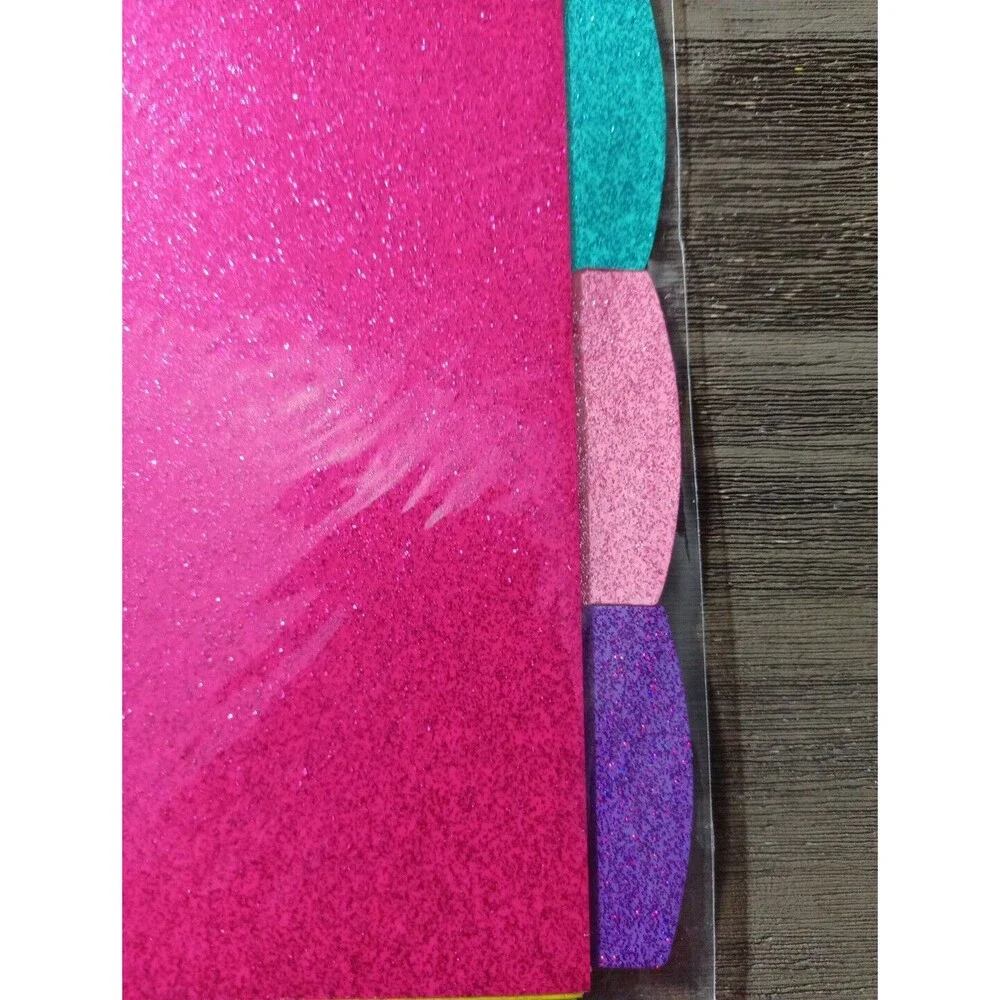 Avery 5 Big Tab Reversible Glitter Sparkle Dividers 3 Packs Pink Purple Yellow